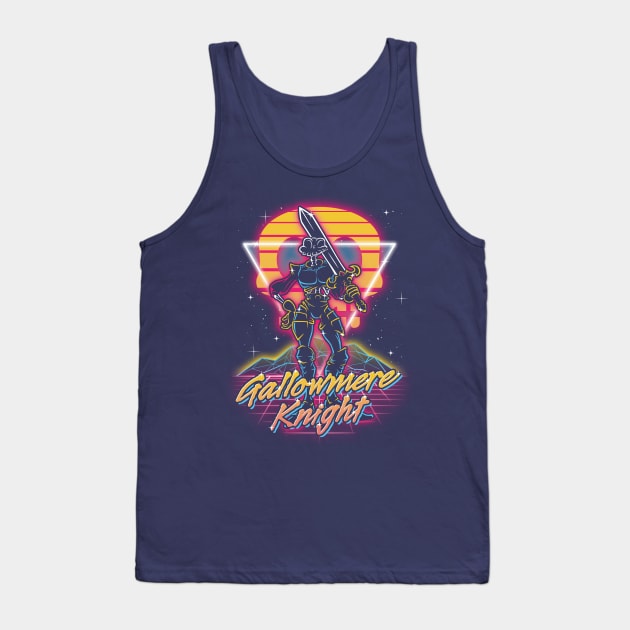 Retro Gallowmere Knight Tank Top by Olipop